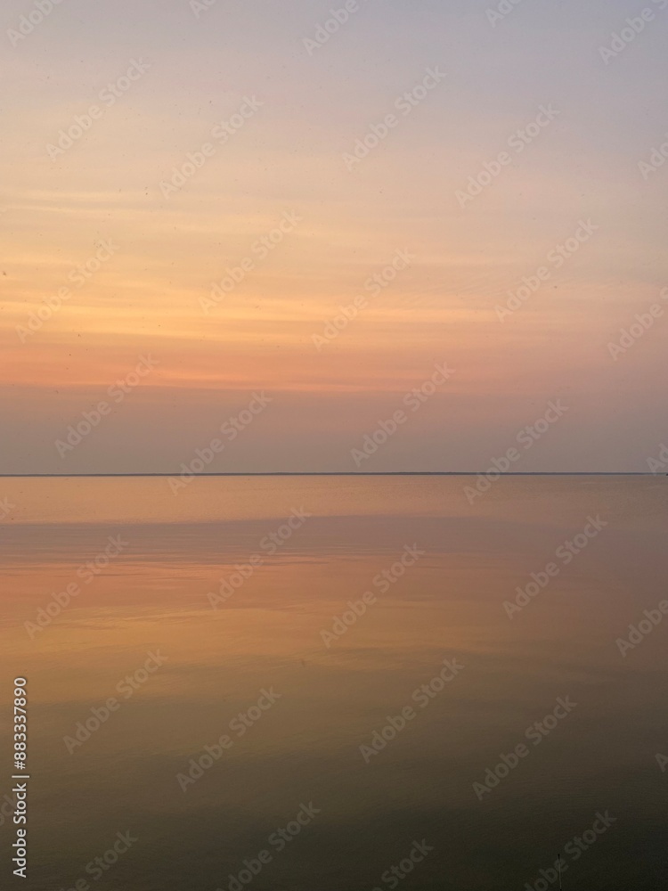 sunset over the sea sunset over the sea