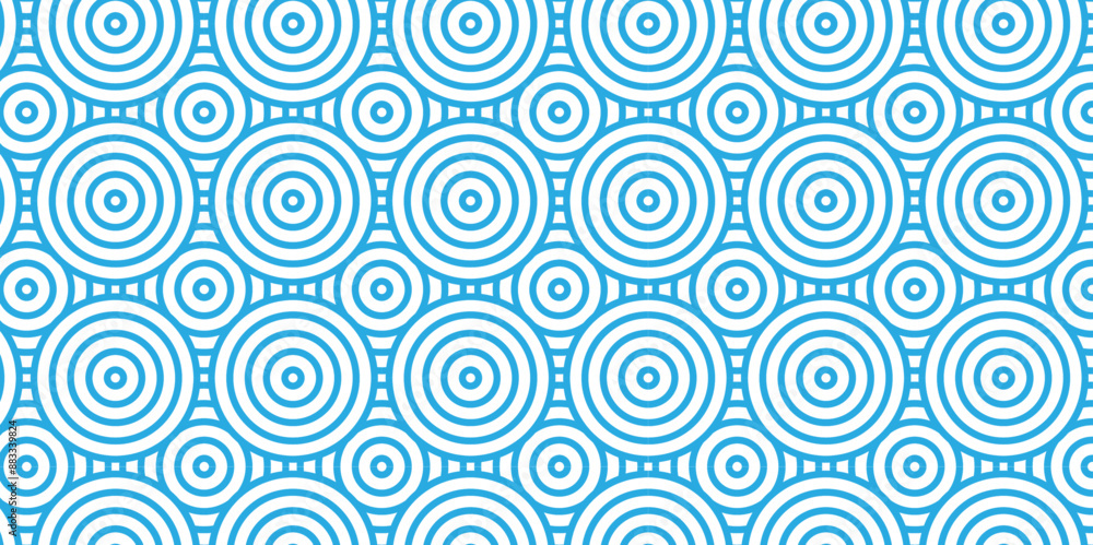 Minimal diamond vector overlapping Pattern geometric wave spiral and abstract circle wave line. blue color seamless tile stripe geometric create retro square line backdrop white pattern background. Minimal diamond vector overlapping Pattern geometric wave spiral and abstract circle wave line. blue color seamless tile stripe geometric create retro square line backdrop white pattern background.