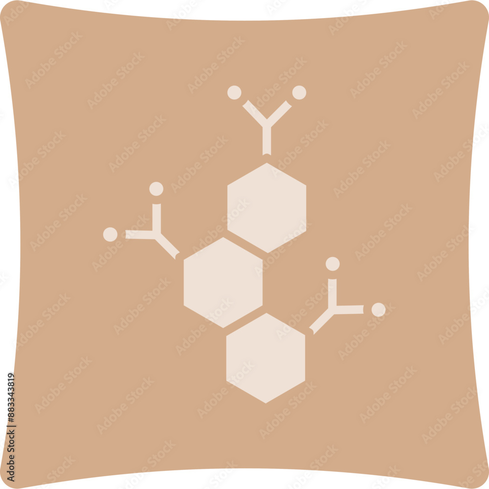 Enzyme Glyph Art Box Icon Enzyme Glyph Art Box Icon