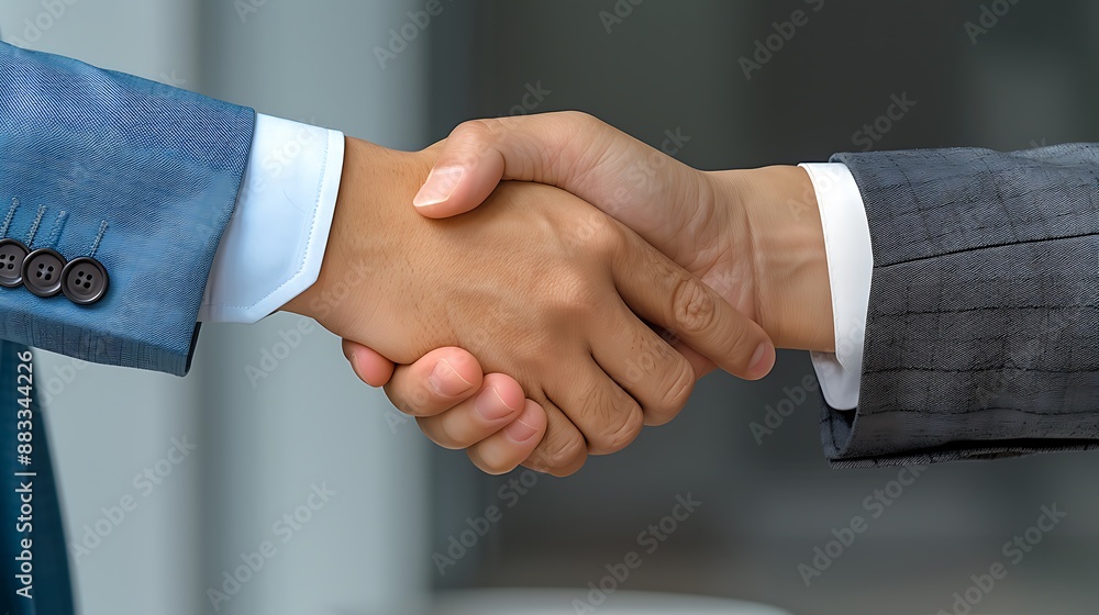 close-up of handshake between business partners in boardroom, professional commitment, taken with lens, more clarity with clear light and sharp focus, high detailed close-up of handshake between business partners in boardroom, professional commitment, taken with lens, more clarity with clear light and sharp focus, high detailed