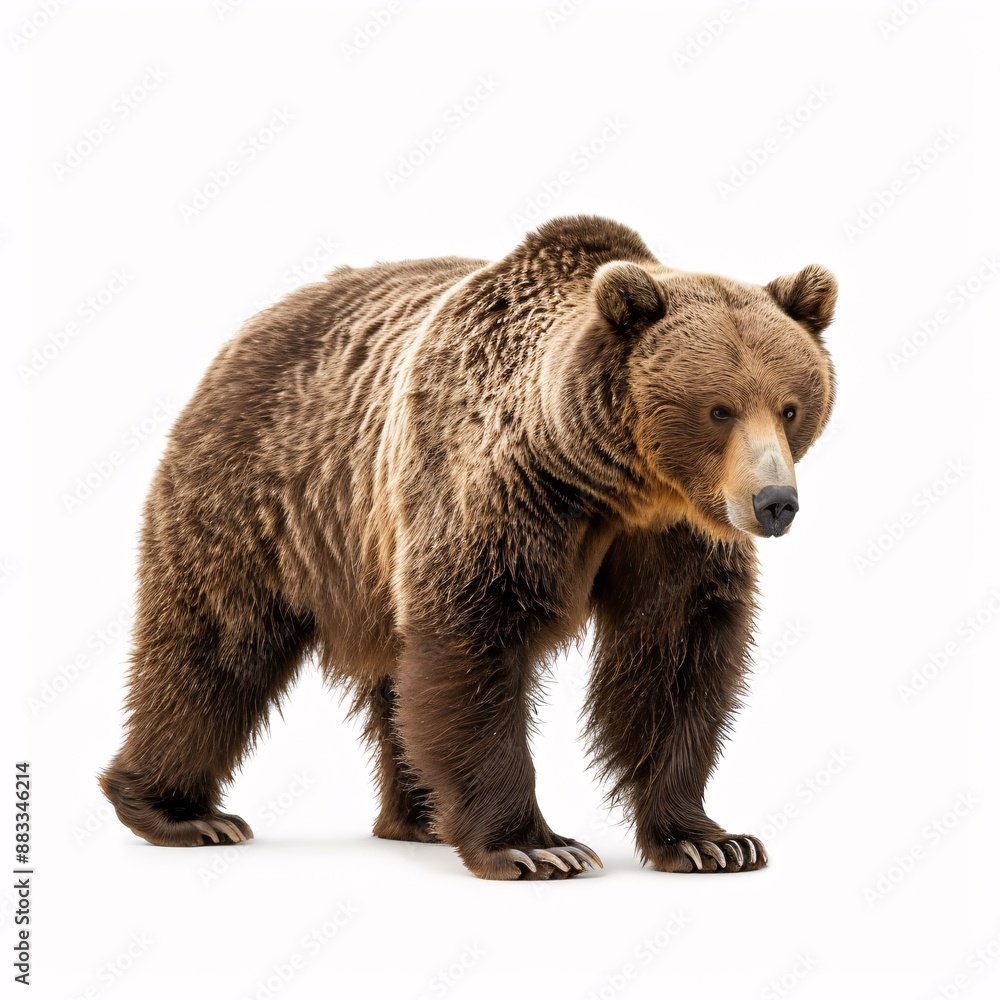 Obraz premium Bear isolated on white background