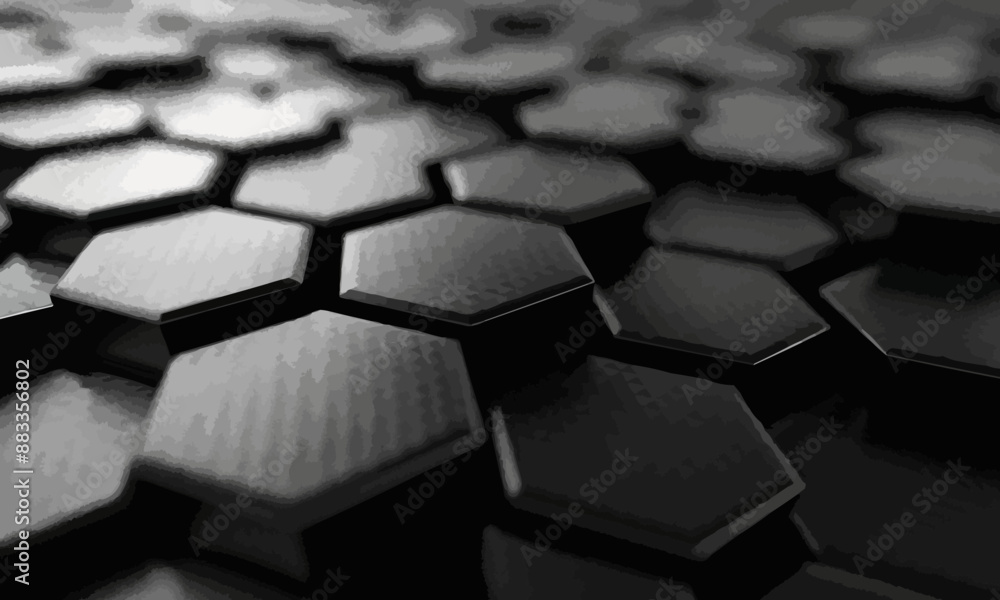 A geometric vector of a hexagonal grid. A geometric vector of a hexagonal grid.