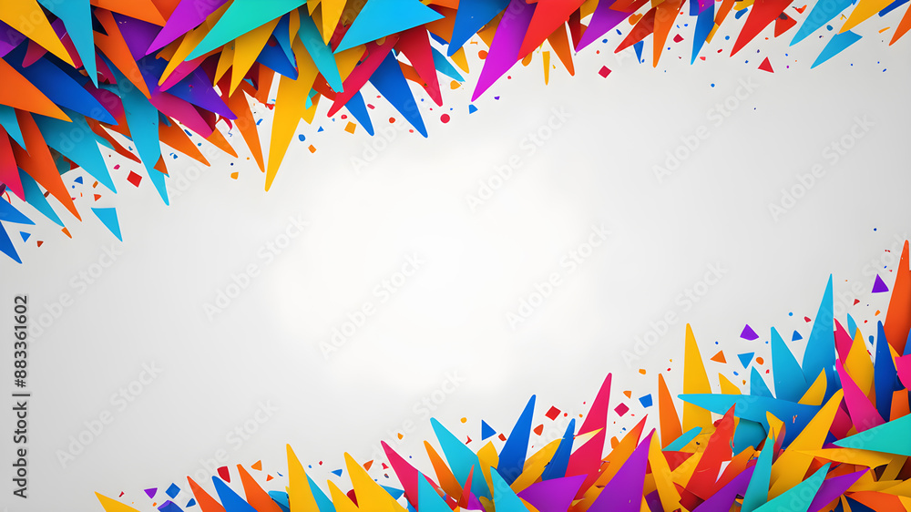 Fototapeta premium Artifical Intelligence generated creative Abstract color background. Abstract Modern color backgrounds. AI generated image