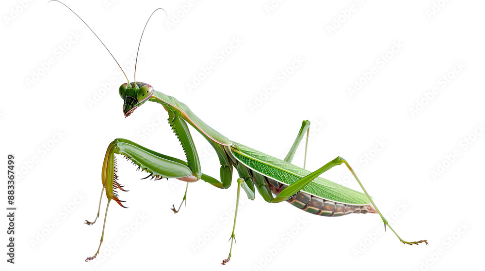 Mantis on a transparent background Mantis on a transparent background