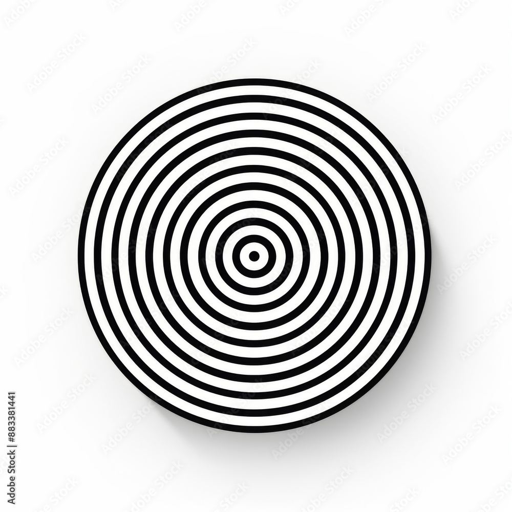 black and white circle for the product label on a white background black and white circle for the product label on a white background