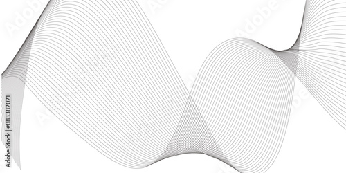 White abstract background. Fluttering white scarf. Waving on wind white fubric. 3D illustration