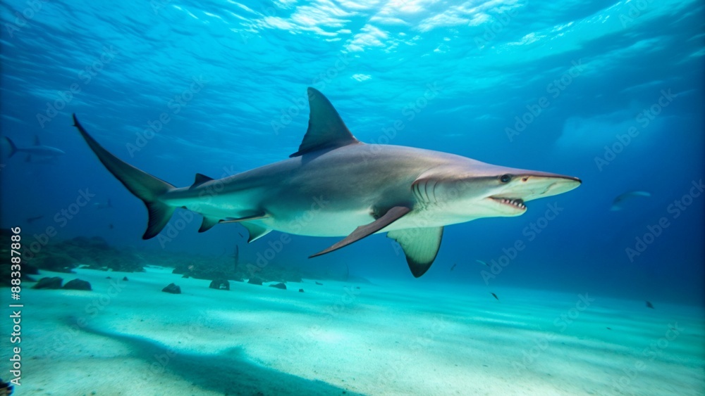 hammerhead-shark-in-the-ocean hammerhead-shark-in-the-ocean