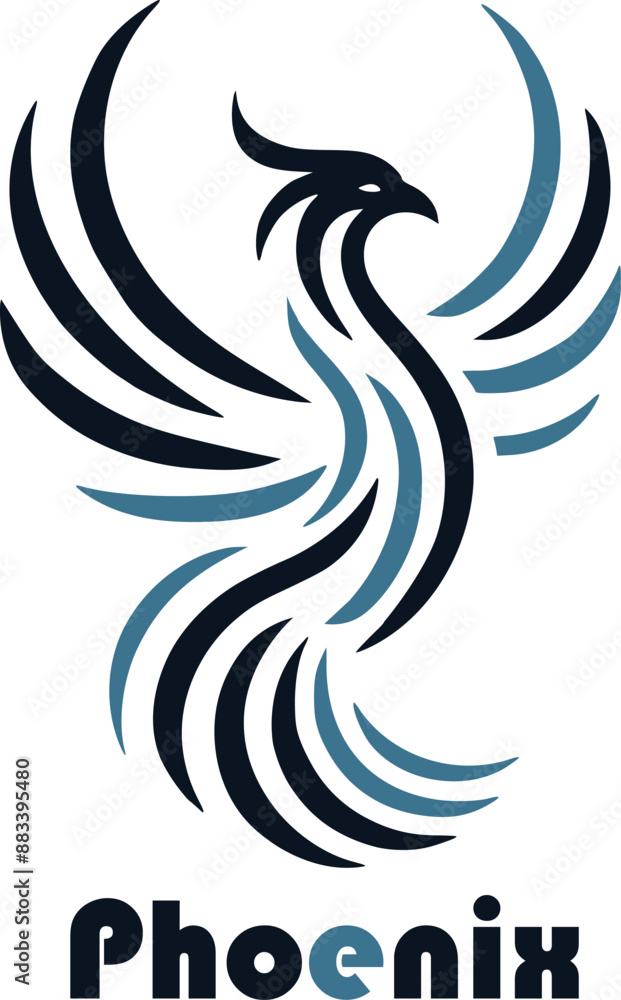 phoenix logo design phoenix logo design