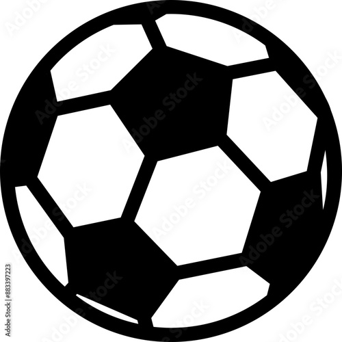 Soccer Ball Vector Graphic 