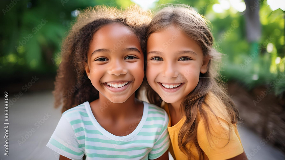 A bunch of happy, cute little kids playing together and having fun. Group portrait of happy children huddled together, looking at camera and smiling. Friendship concept A bunch of happy, cute little kids playing together and having fun. Group portrait of happy children huddled together, looking at camera and smiling. Friendship concept