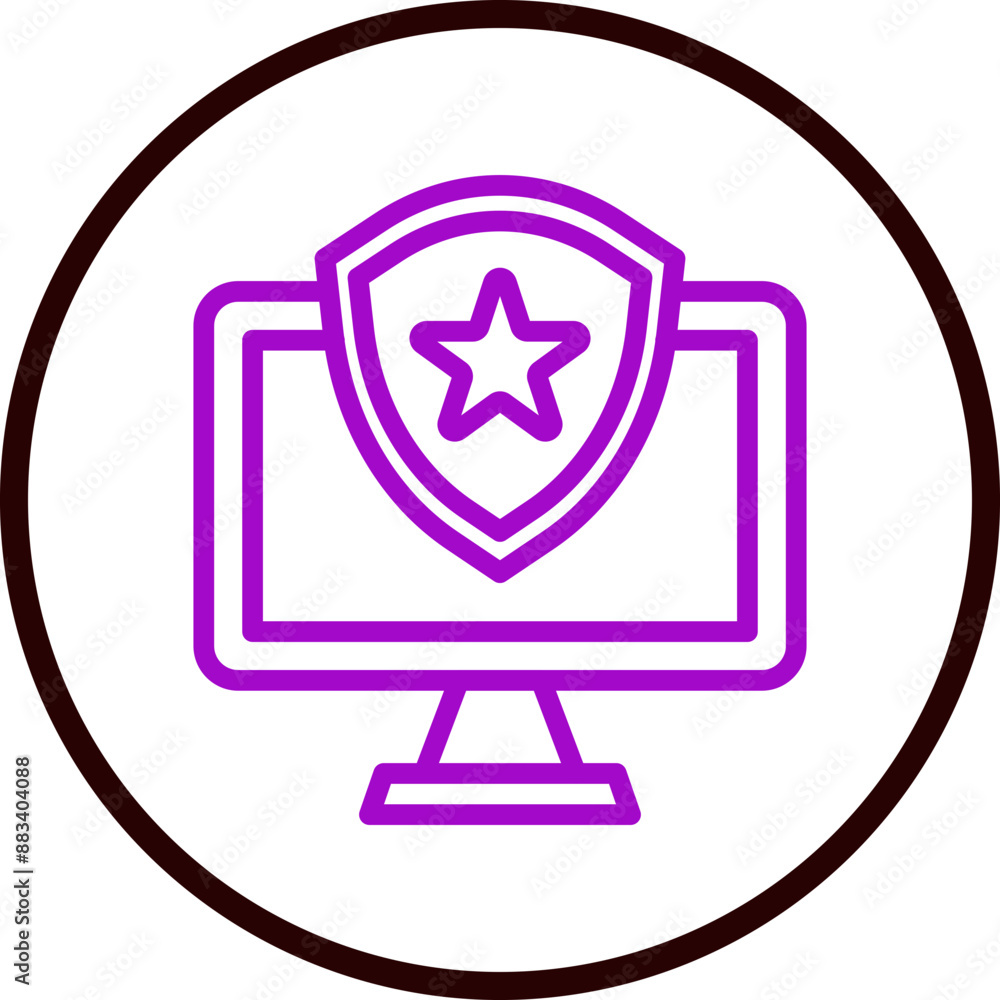 Experience Vector Line Purple Circle Black Experience Vector Line Purple Circle Black