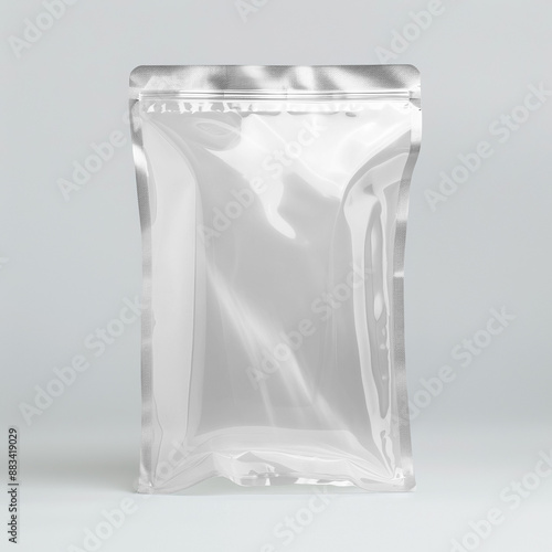 transparent resealable plastic bag with a zip lock photo