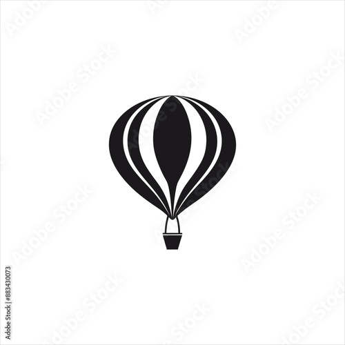 hot air balloon icon balloon, air, hot, sky, travel, fly, vector, illustration, hot air balloon, basket, flying, transportation, adventure, fun, transport, flight, design, airship, freedom, colorful, 