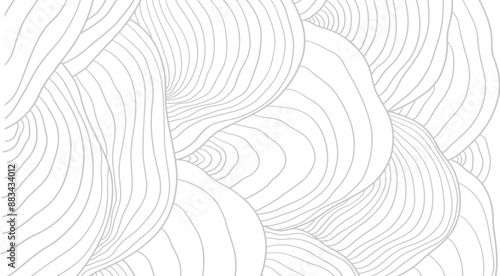 Topographic background with a vector seamless pattern.