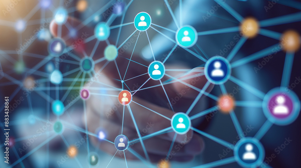 Close-up of a user's social media analytics showing growth in followers and engagement, reflecting the success of their networking efforts. Close-up of a user's social media analytics showing growth in followers and engagement, reflecting the success of their networking efforts.