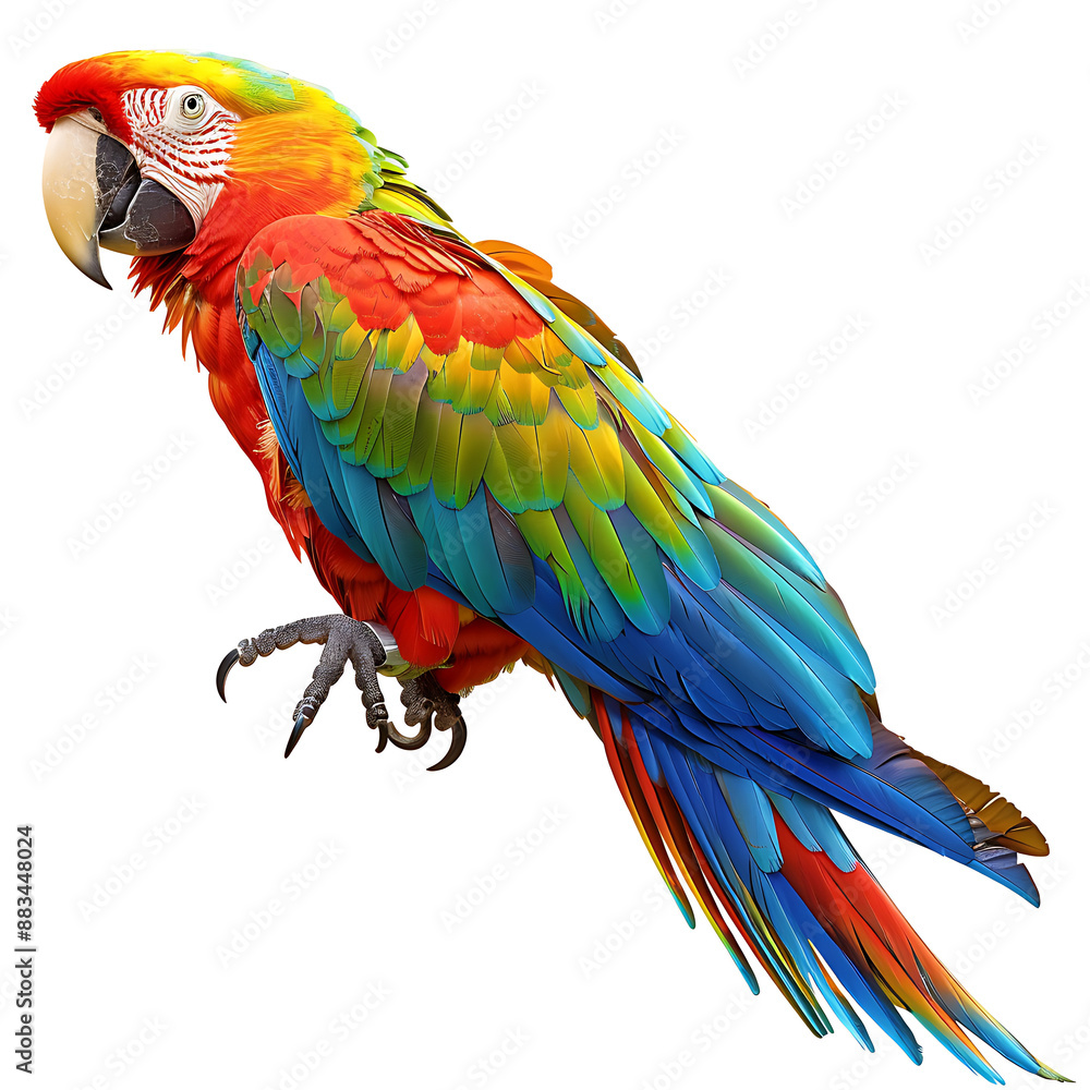 Obraz premium blue and yellow macaw