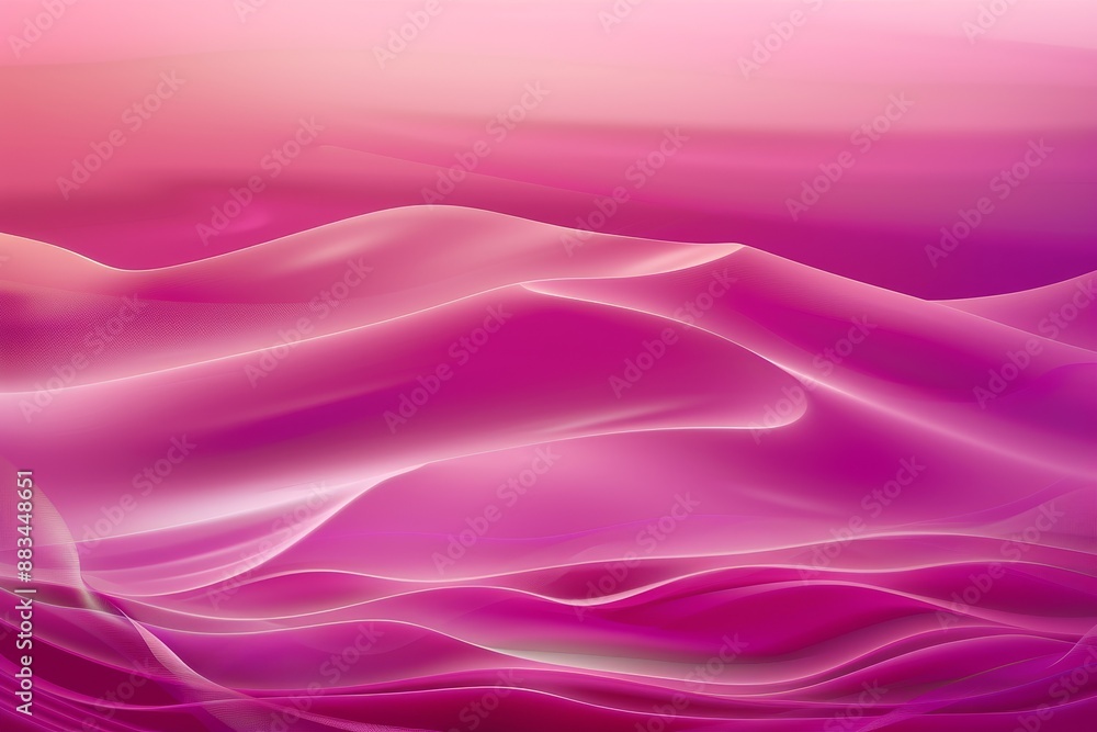 Red and pink background with three-dimensional smooth red waves.. Beautiful simple AI generated image in 4K, unique. Red and pink background with three-dimensional smooth red waves.. Beautiful simple AI generated image in 4K, unique.