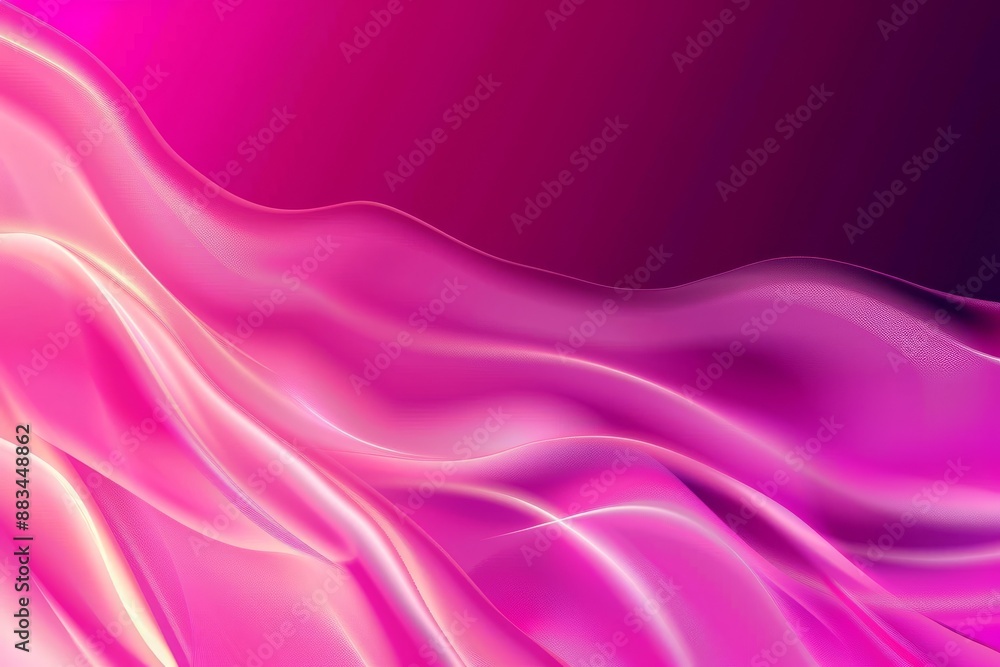 Fototapeta premium Pink silk texture - abstract background. Beautiful simple AI generated image in 4K, unique.