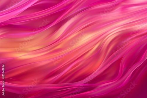 Wallpaper Mural Abstract blurred wavy pink background  - pink waves background . Beautiful simple AI generated image in 4K, unique. Torontodigital.ca