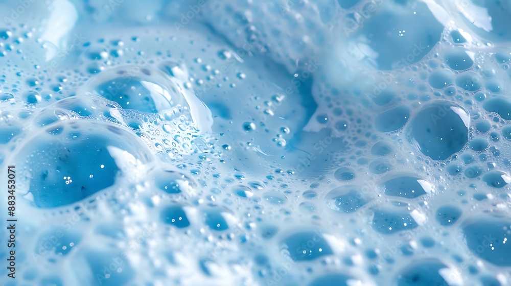 Macro capture of liquid detergent foam 32k, full ultra HD, high resolution Macro capture of liquid detergent foam 32k, full ultra HD, high resolution