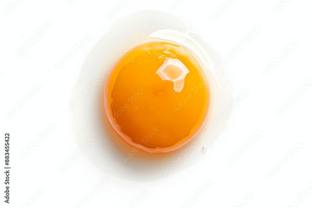 isolation raw egg yolk. isolation raw egg yolk.