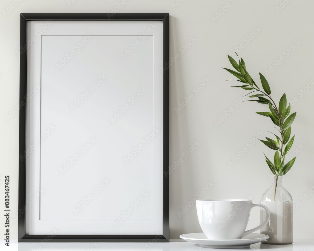 blank black frame with blank frame mockup illustration, in the style of use of paper, 32k uhd, framing blank black frame with blank frame mockup illustration, in the style of use of paper, 32k uhd, framing