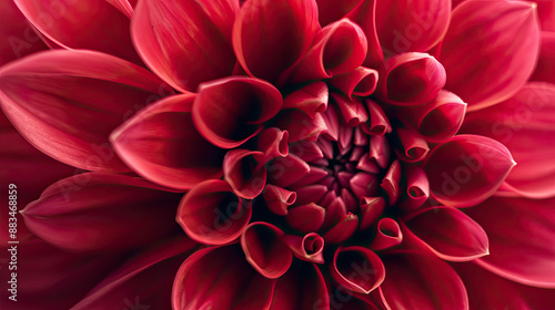 Macro Shot of a Dahlia Elma Flower, Close-Up Floral Photography, Detailed Dahlia Petals, Botanical Macro Image, Nature's Intricate Design, Garden Flower, High-Resolution Flower Photography