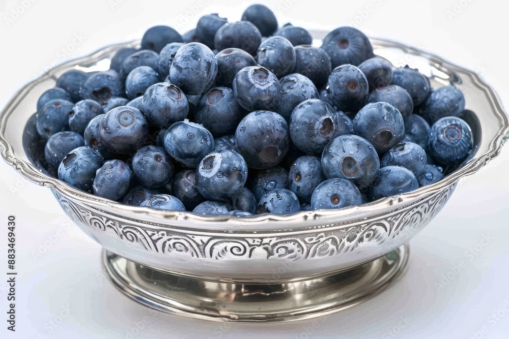 Yogurt with blueberries and mint in a bowl. Close-up view. Healthy eating, healthy snacks, diet, fitness, sports food. Beautiful simple AI generated image in 4K, unique. Yogurt with blueberries and mint in a bowl. Close-up view. Healthy eating, healthy snacks, diet, fitness, sports food. Beautiful simple AI generated image in 4K, unique.