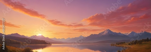 Wallpaper Mural Summer sea or ocean beach landscape with blue water in tropical lagoon, green palm trees and sand on shore, rock mountains and seagull in blue sky on sunny day. Cartoon vector coastline scenery. Torontodigital.ca