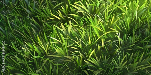 very simple grass texture from the top