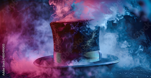Top Hat Emitting Smoke
