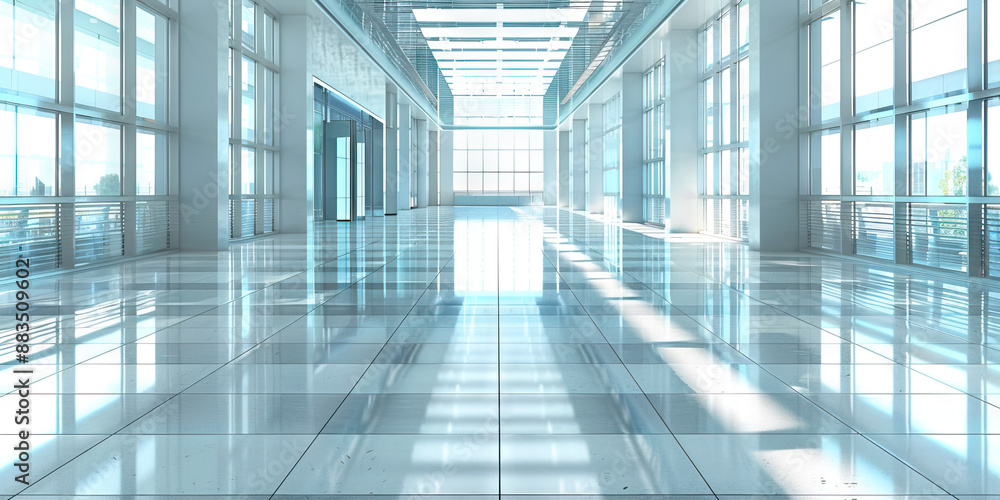 Clear Path: A clean floor with no obstacles, emphasizing movement and efficiency. Clear Path: A clean floor with no obstacles, emphasizing movement and efficiency.