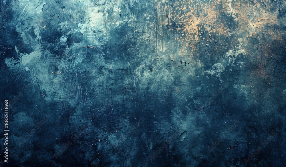 Abstract Dark Blue Painted Concrete Texture Abstract Dark Blue Painted Concrete Texture