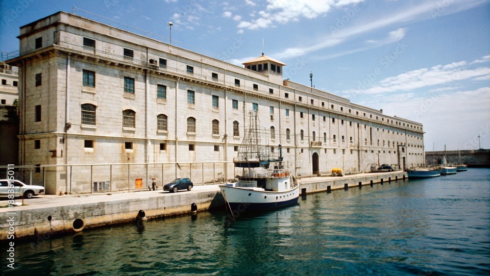 Naklejka premium maritime-prison