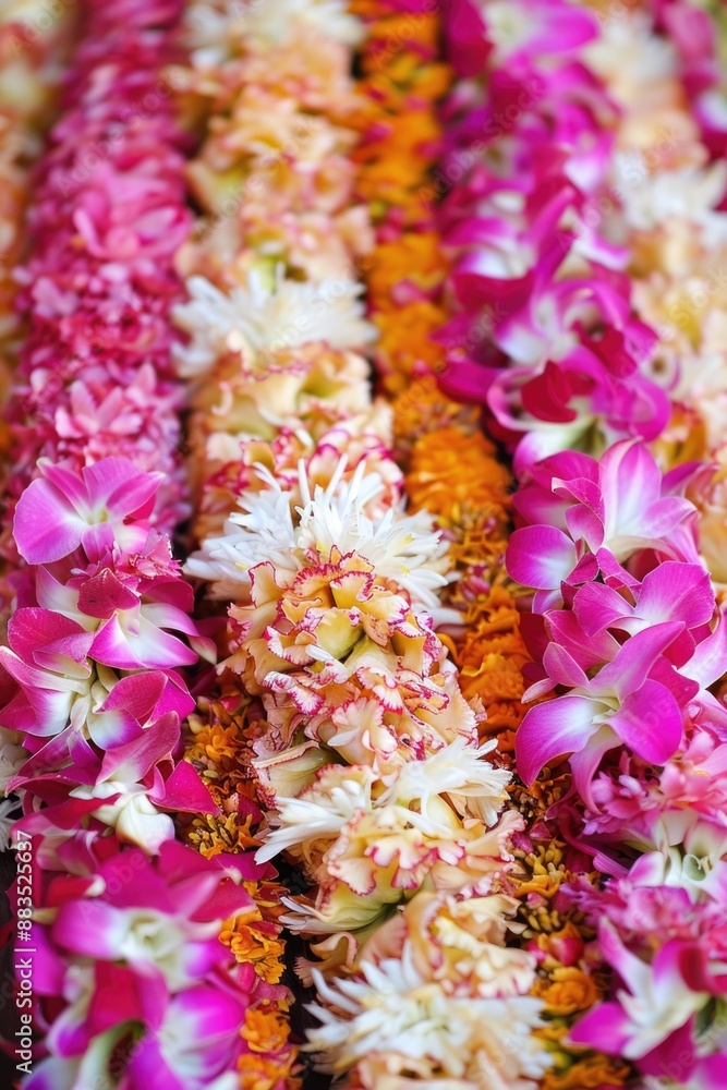 A close-up shot of a colorful bouquet of flowers arranged on a flat surface A close-up shot of a colorful bouquet of flowers arranged on a flat surface