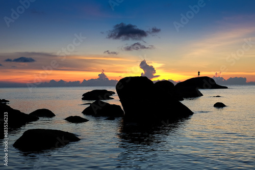 Atardecer en el paraíso