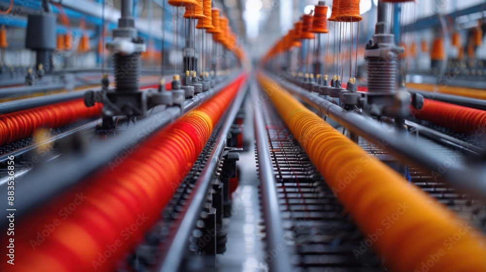Textile Industry: Produces fabrics and clothing through spinning, weaving, and dyeing processes, essential for global fashion and textile markets.
Textile Industry: Produces fabrics and clothing through spinning, weaving, and dyeing processes, essential for global fashion and textile markets.