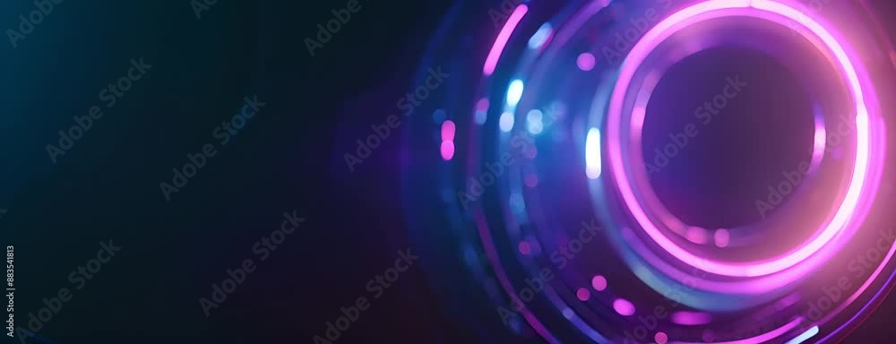 futuristic background with neon lights and laser tunnel tubes futuristic background with neon lights and laser tunnel tubes