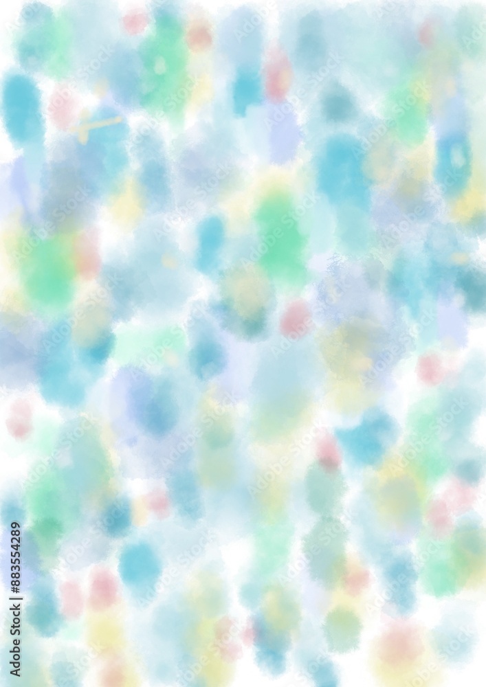 カラフルなイルミネーション手描き背景イラスト カラフルなイルミネーション手描き背景イラスト