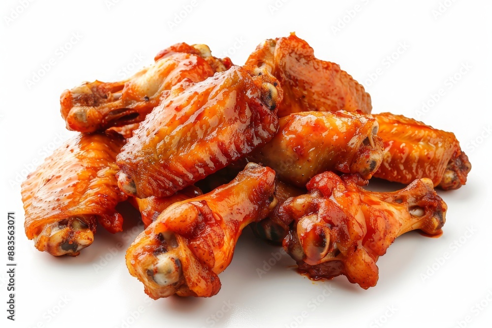 Buffalo chicken wings isolated Buffalo chicken wings isolated
