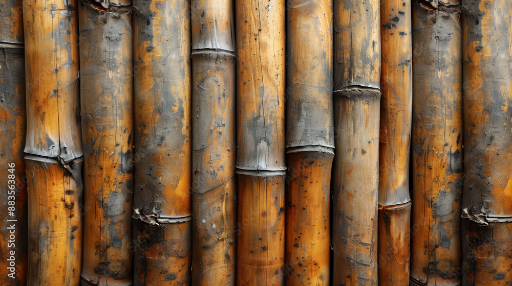 Close-up of natural bamboo texture Close-up of natural bamboo texture