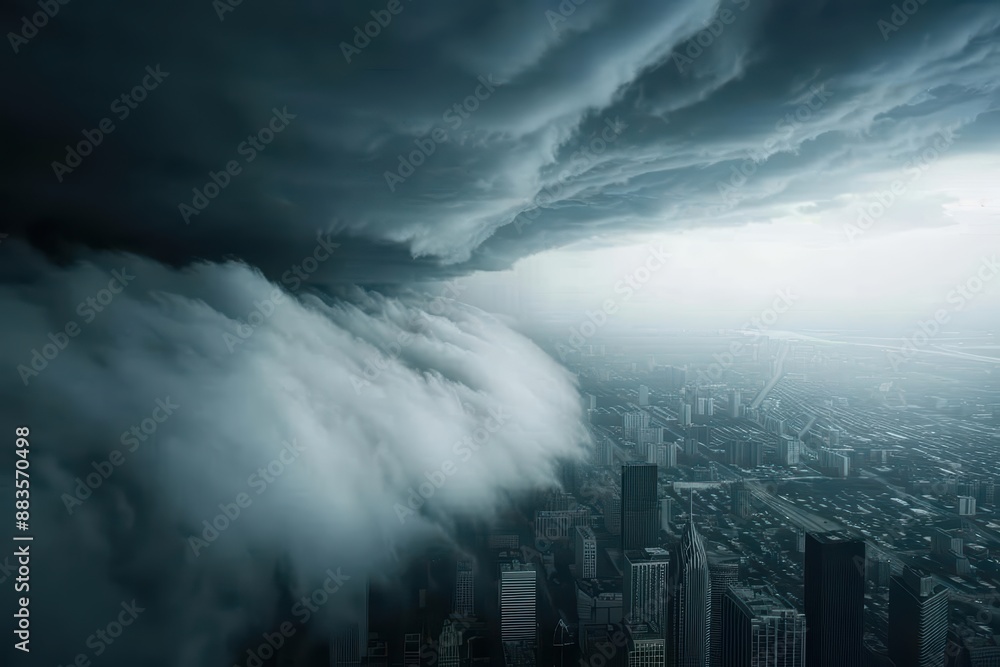 Within a supernatural scene, climate forecasting tools provide insights into potential extreme weather events and their global implications Within a supernatural scene, climate forecasting tools provide insights into potential extreme weather events and their global implications