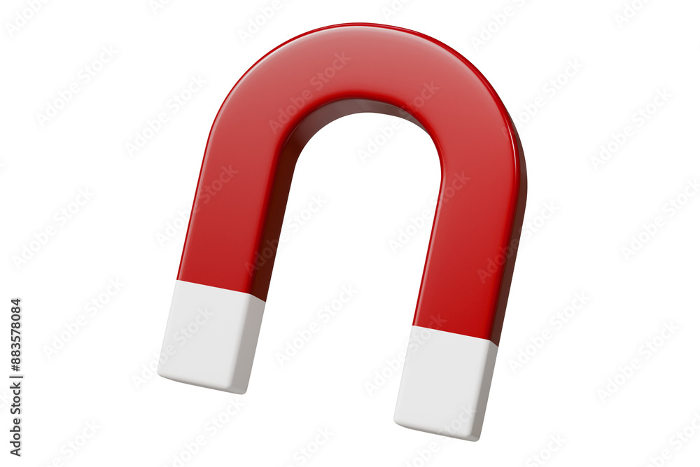 3d red magnet icon on purple background. magnet concept for business investment, income and financial savings, money making. Minimal Red Magnet front view. 3D render. 3d red magnet icon on purple background. magnet concept for business investment, income and financial savings, money making. Minimal Red Magnet front view. 3D render.