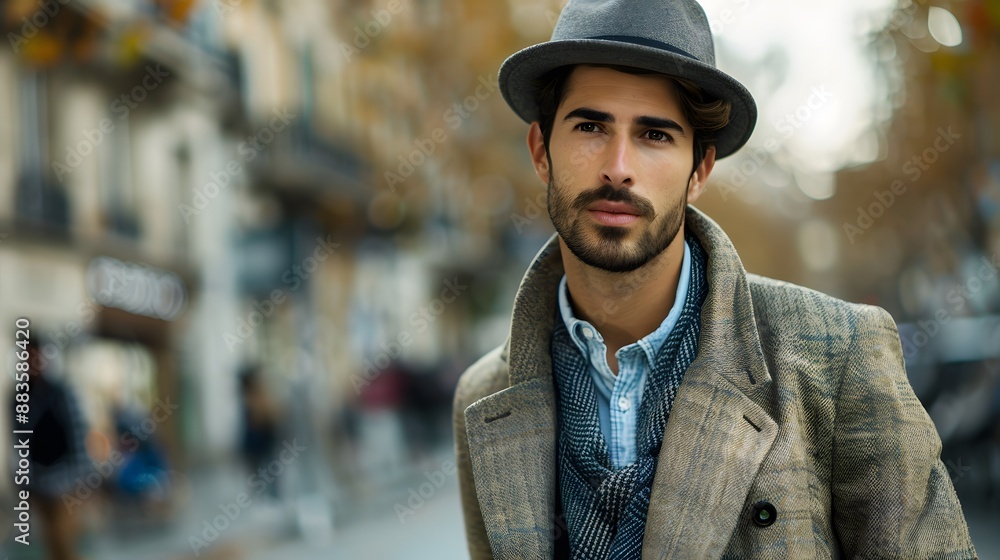 Handsome young man dressed in casual clothing. Handsome young man dressed in casual clothing.