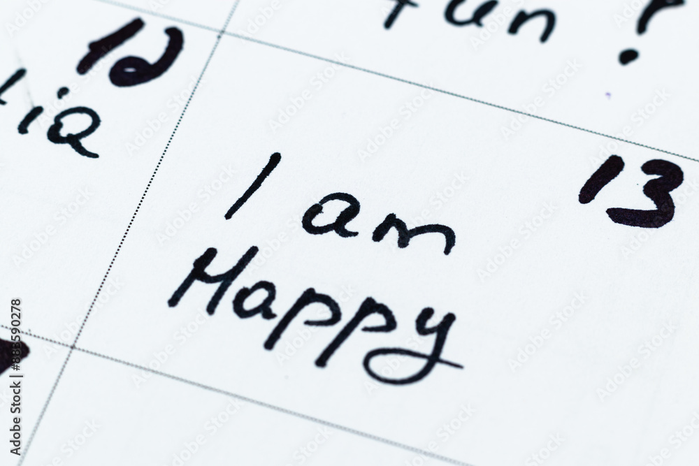 Concept for a positive month Photo Concept for a positive month Photo
