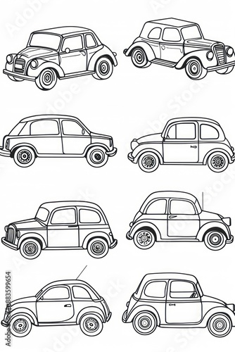 Printable Cars Coloring Pages