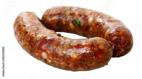 Sausages on a transparent background