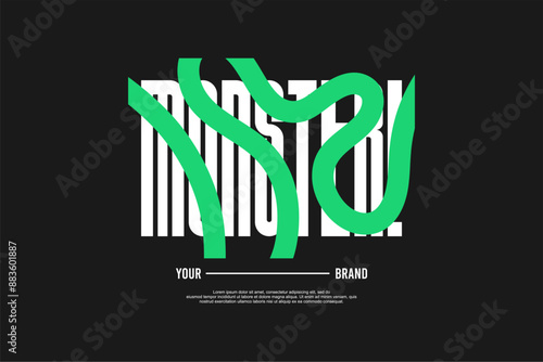 geometrical modern pattern tshirt design streetwear vector, ready for printing