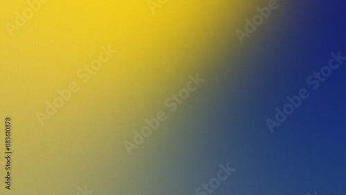 Golden Yellow to Midnight Blue Gradient Background, Abstract Texture Wallpaper