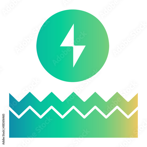 hydroelectric Gradient icon